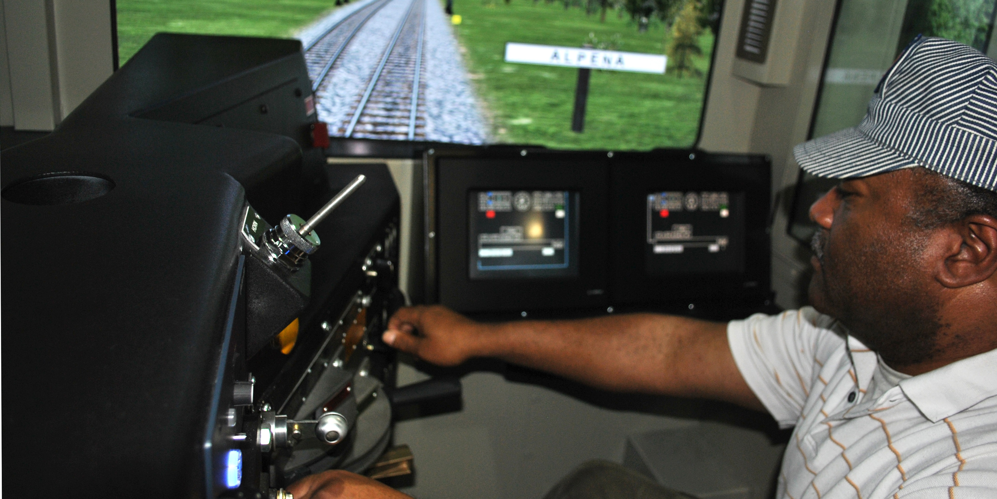 Cab Technology Integrated Laboratory (CTIL) railroad simulator (FRA/Volpe)